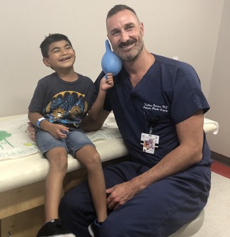 Newswise: Seven-year-old with cleft lip and palate sees marked improvement since birth with help of UT Physicians clinic