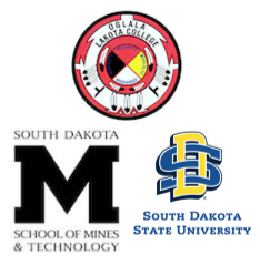 Oglala Lakota College, South Dakota School of Mines, and South Dakota State University